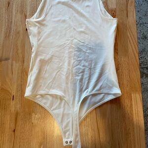 Nine West Cream Bodysuit